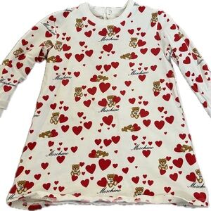 Moschino Kids Red Heart Outfit